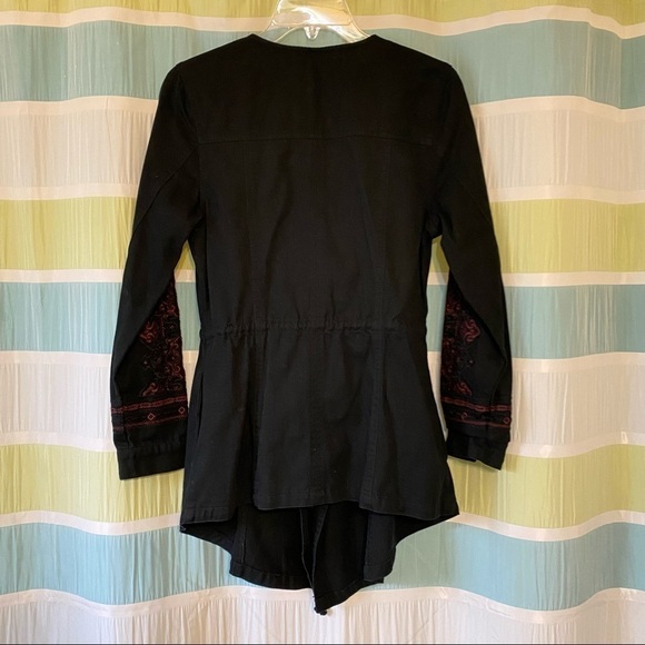 Annabelle Embroidered Jacket Western Waterfall Sz Small - Picture 7 of 8